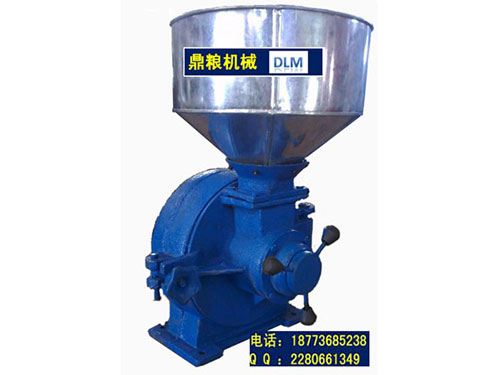 30型磨片式粉碎機(jī)、磨粉機(jī)磨粉機(jī)，磨片式，產(chǎn)量達(dá)1000公斤時,粗細(xì)可調(diào)